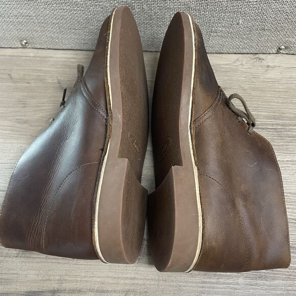 CLARKS | Bushacre  Men's Brown Leather Chukka Boots  Size 9.5 M - Picture 5 of 7